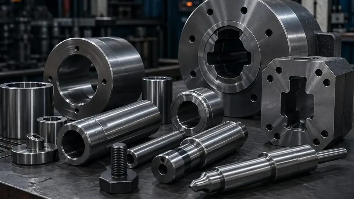Forged Shaft Repair vs Replacement: Engineering Considerations technical concept visual for industrial forging buyers