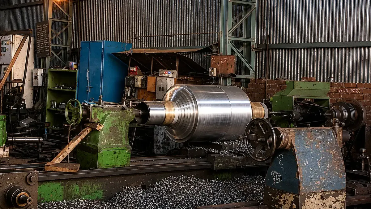 How Press Forging Differs from Hammer Forging for Heavy Parts technical concept visual for industrial forging buyers