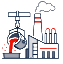 Forged components used in steel plant operations