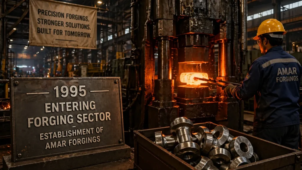 1995 – Entering Forging Sector